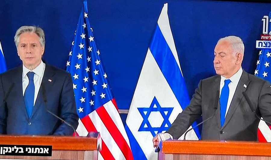 وزير الخارجية الأمريكي: قدمت إلى إسرائيل ليس بصفتي وزيرا أمريكيا وإنما أيضا كيهودي