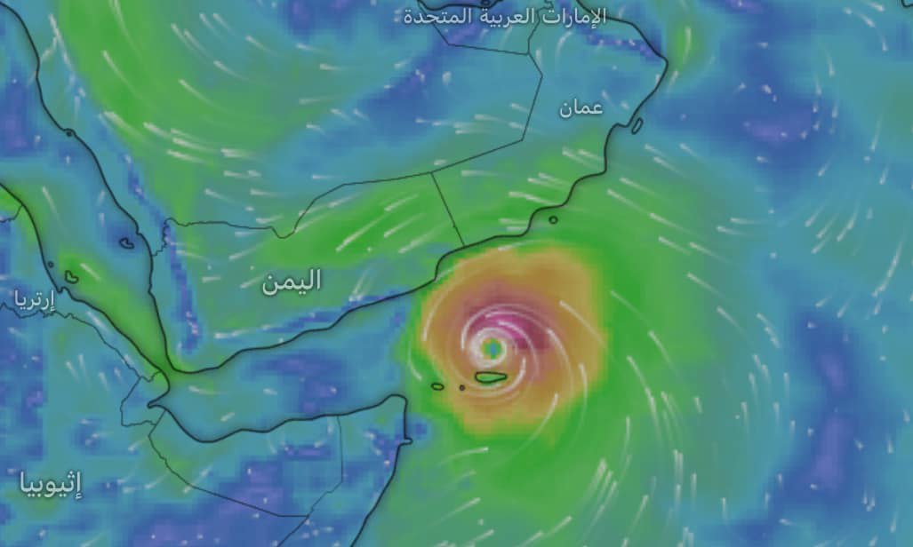 تحذيرات في حضرموت من عاصفة “إعصارية” تبدأ مطلع الأسبوع القادم