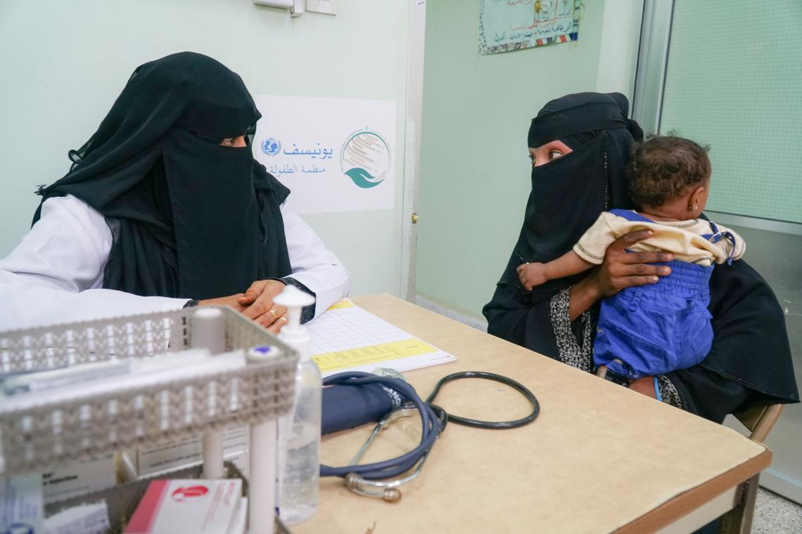 “يونسيف” تقول إنها تدعم 2200 مرفق صحي في اليمن