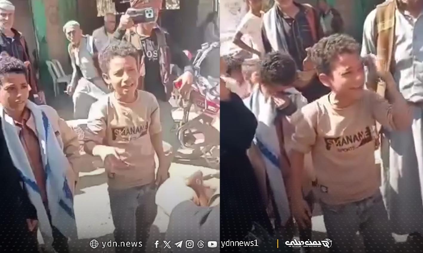 شاهد ردة فعل “مؤثرة” لطفل بمحافظة إب اليمنية ماتت أمه فجأة بسبب خطأ طبي
