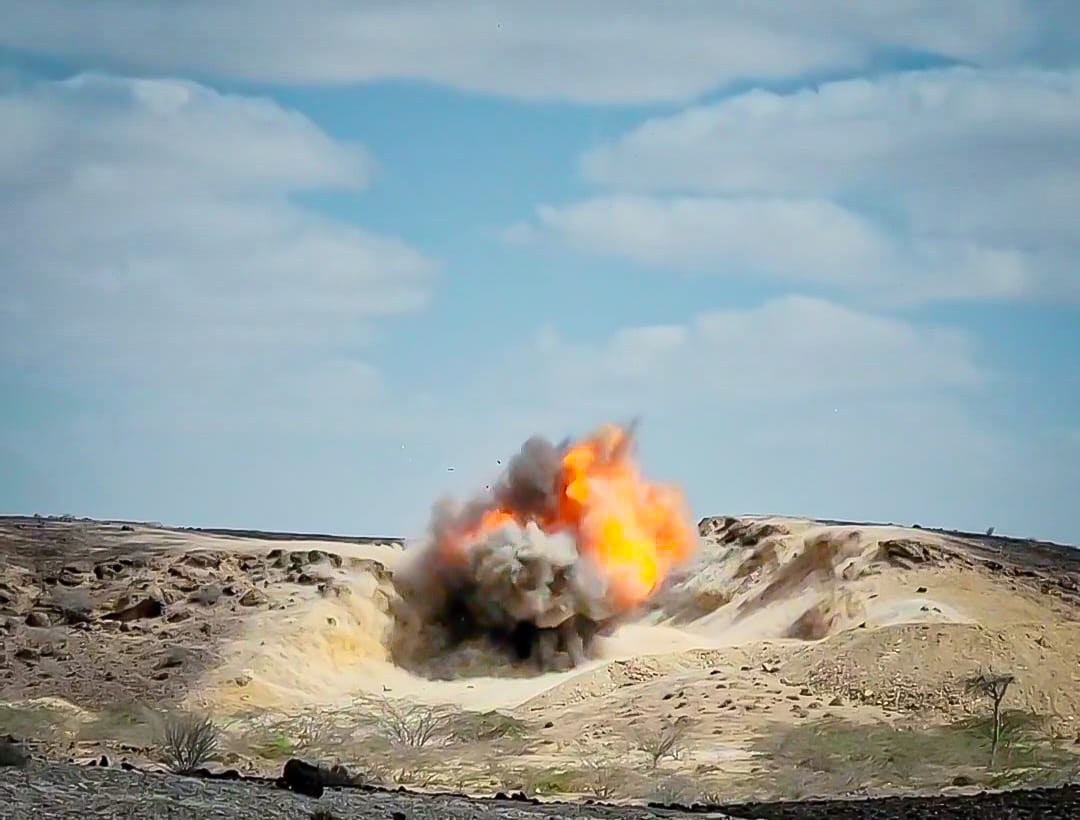 “مسام” يعلن تنفيذ سادس عملية إتلاف متفجرات في المكلا منذ مغادرة القوات الإماراتية (رصد)