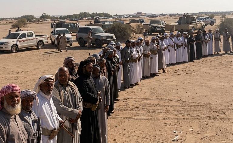 قبائل سفيان تنضم إلى مطارح اليتمة بالجوف عقب تهديدات للحوثيين بالقصف ( فيديو)