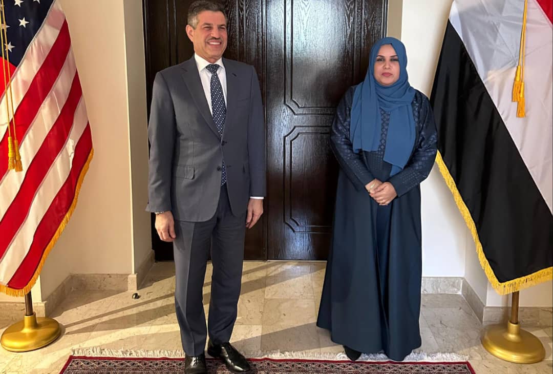 سفارة واشنطن: فاجن ناقش مع وزيرة المرأة الوضع الأمني والاقتصادي بمناطق الحكومة