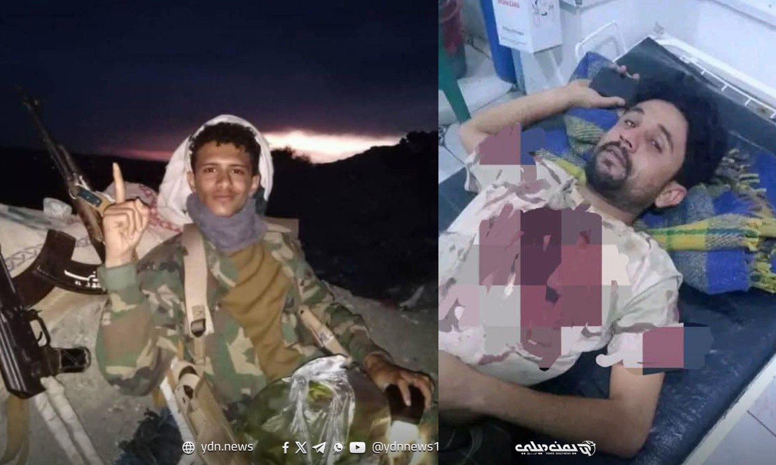 مصادر لـ”يمن ديلي نيوز” مقتل وإصابة ثلاثة جنود بقصف للحوثيين في لحج